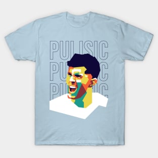 Pulisic on Wpap Style T-Shirt